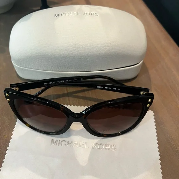 Michael Kors Tortoise Shell Sunglasses - Picture 2 of 3